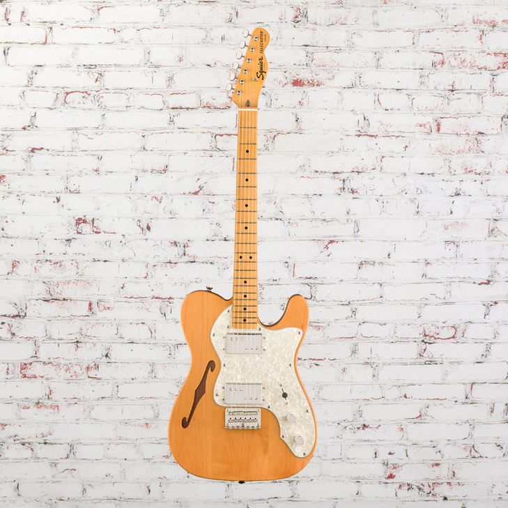 Squier - Classic Vibe 70's Telecaster - Thinline Electric Guitar - Natural