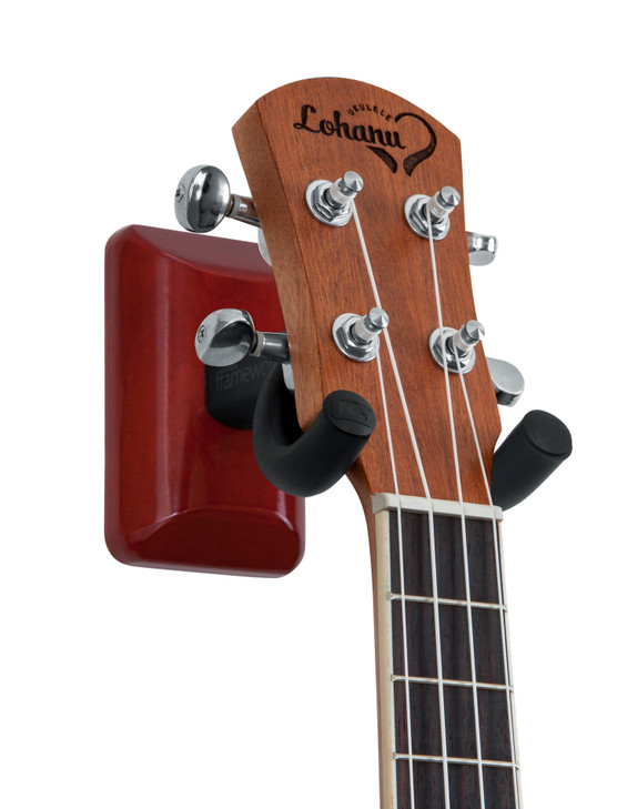 Frameworks Cherry Wall Mount Ukulele/Mandolin Hanger