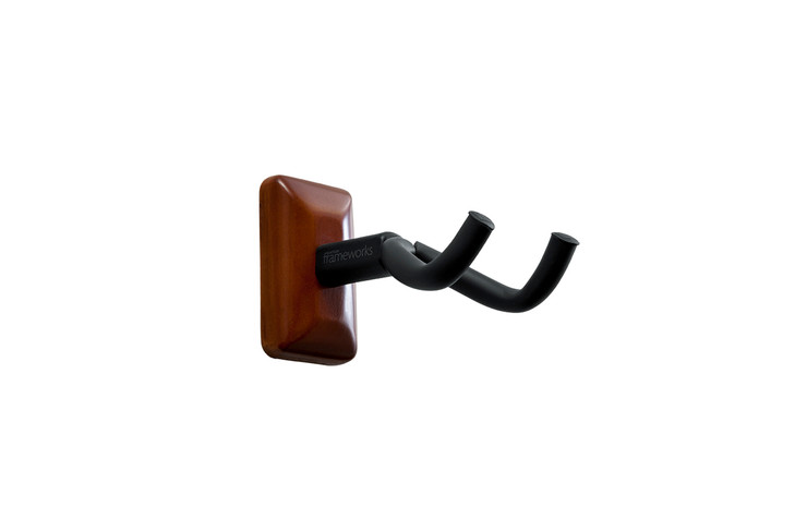Frameworks Mahogany Wall Mount Guitar Hanger