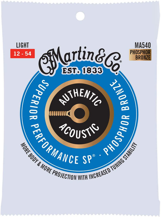 Martin MA540 SP Light .012-.054 Acoustic Guitar Strings
