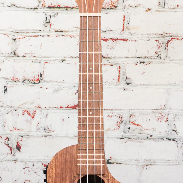 Kala - KA-TK-C-CE - Teak Tri-Top Concert Ukulele w/ Cutaway & EQ