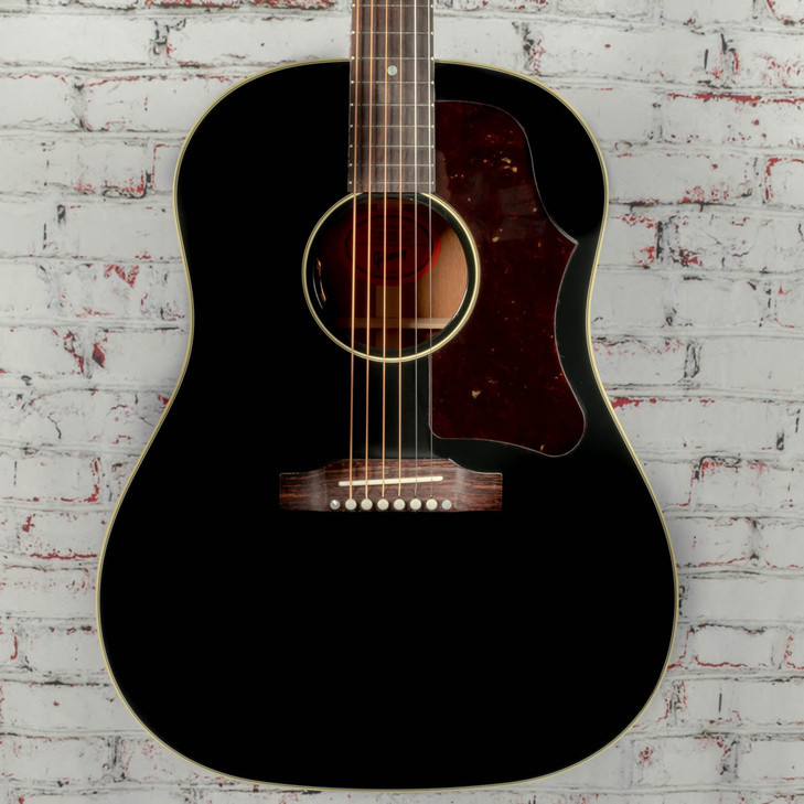 Gibson - 50s J-45 Original - Acoustic-Electric Guitar - Ebony - w/ Hardshell Case