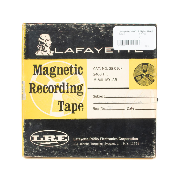 Lafayette 2400 .5 Mylar Used