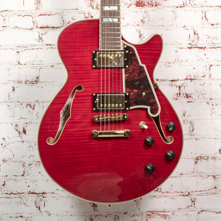 D'Angelico B-Stock Excel SS - Cherry with Stopbar Tailpiece - Cherry x2730
