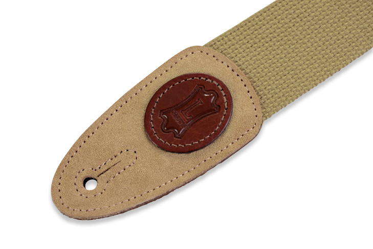 Levy's 2" Wide Tan Cotton Guitar Strap.