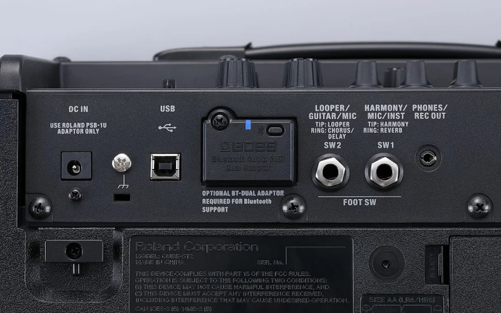 BOSS Bluetooth Audio MIDI Dual Adapter (Black)