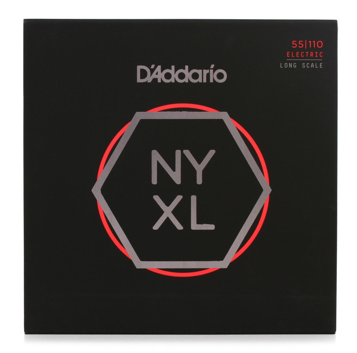 D'Addario NYXL55110 55-110 Bass Strings