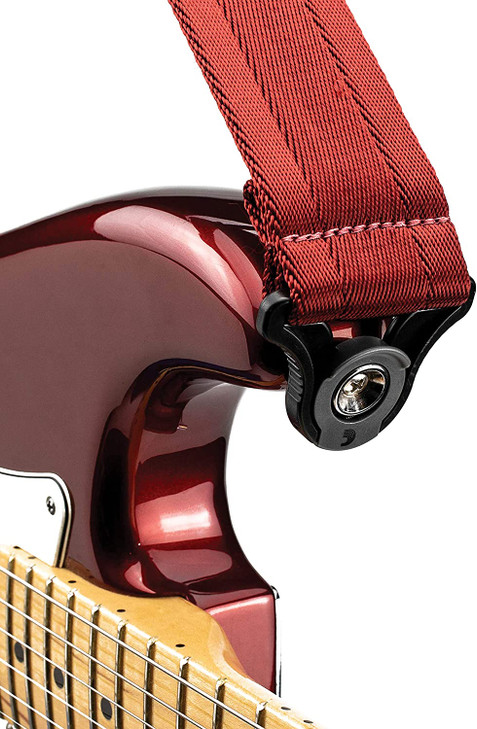 D'addario 50MM AUTO LOCK - BLOOD RED