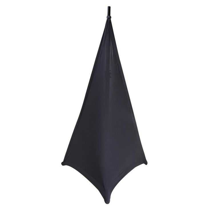 Onstage Speaker/Lighting Stand Skirt Black