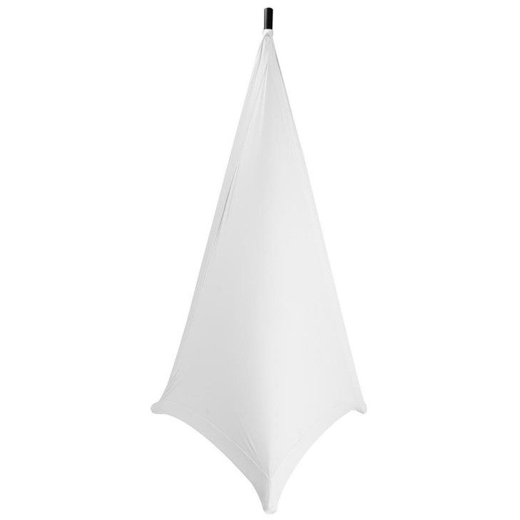 Onstage Speaker/Lighting Stand Skirt White