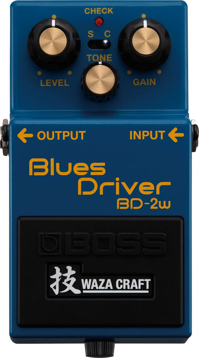 Boss BD-2W Blues Driver Waza Craft Special Edition Pedal