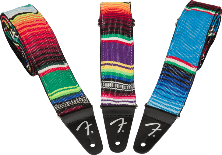 Fender 2" Serape Strap - Blue Multi