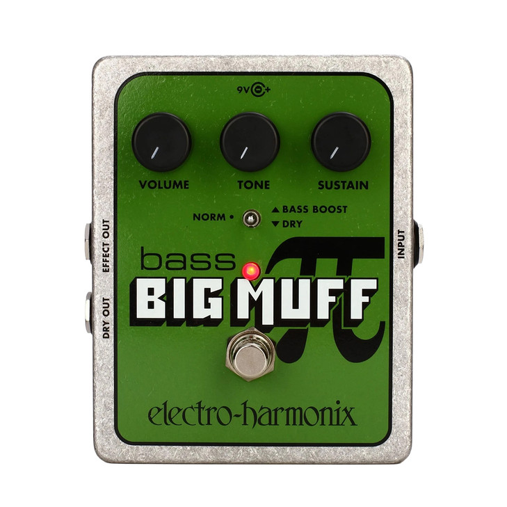 Electro-Harmonix - Bass Big Muff Pi - Fuzz / Distortion / Sustainer Pedal 