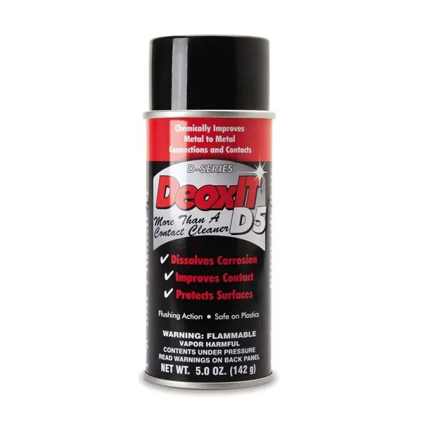Hosa CAIG DeoxIT Contact Cleaner, 5% Spray, 5 oz