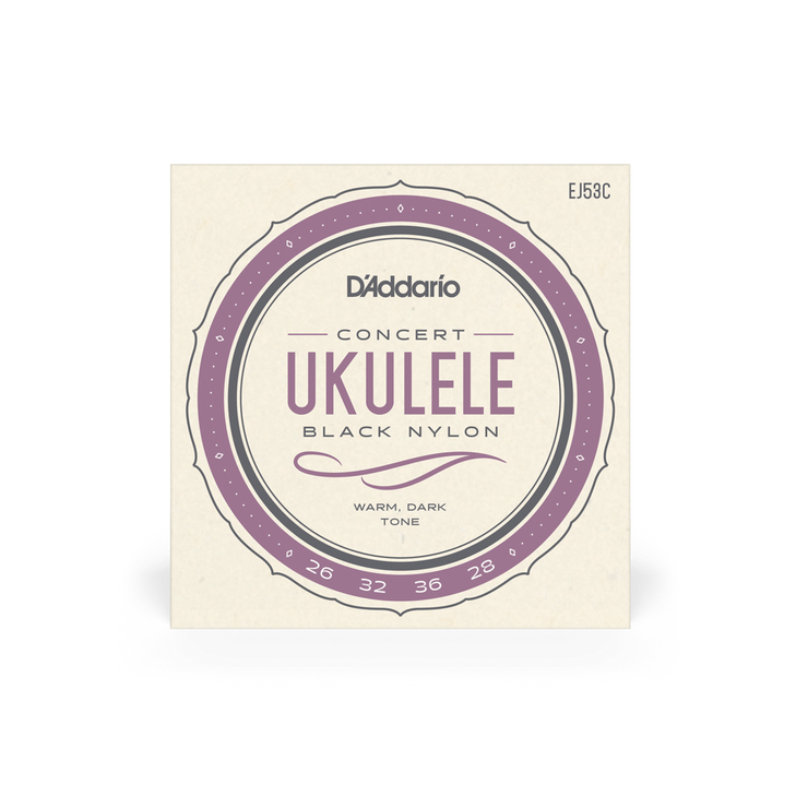 D'addario Black Nylon Concert Ukulele String