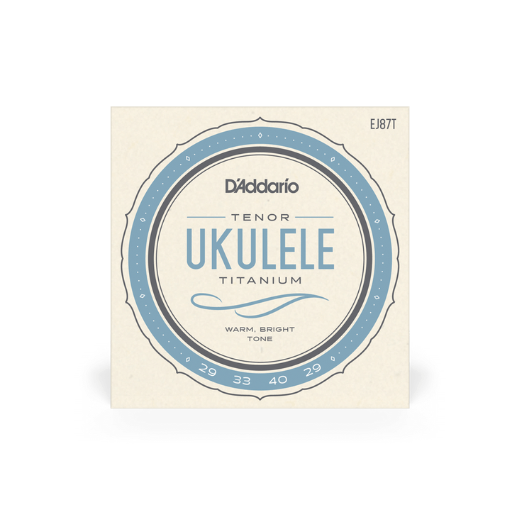 D'Addario EJ87t Titanium Ukulele, Tenor