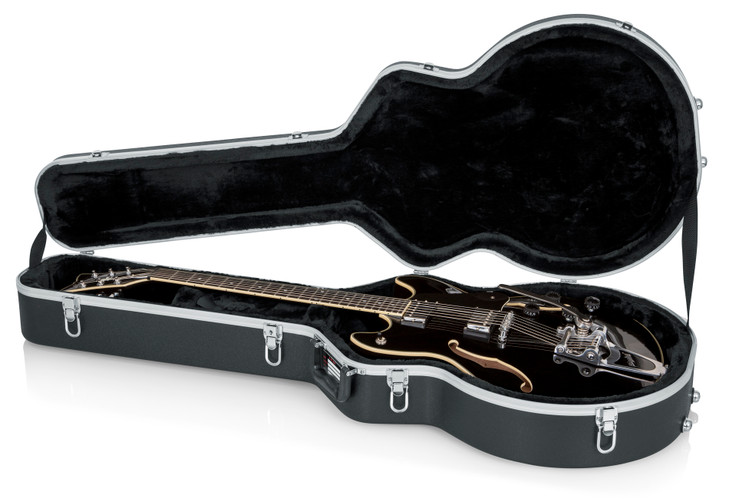 Gator - GC-335 - Deluxe Molded Case for Semi-Hollow Guitars - Black