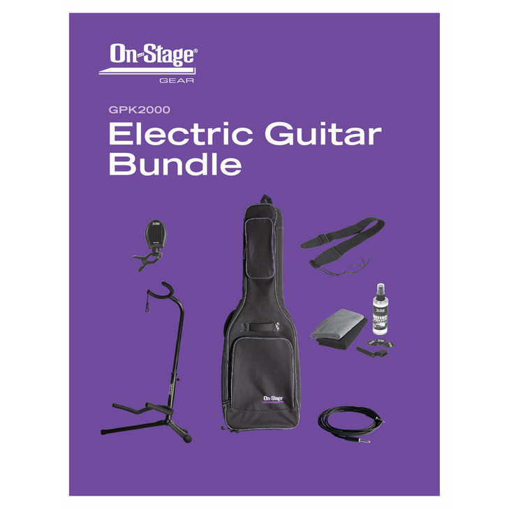 On-Stage Electric Guitar Bundle