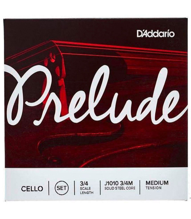 D'addario Prelude 3/4 Cello Medium