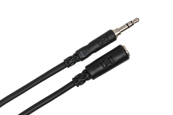 HOSA HEADPHONE EXT 3.5MM-3.5MM 25FT