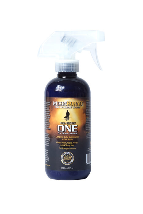 Music Nomad - MN150 - Guitar One - All in 1 Cleaner, Polish & Wax - 12oz.