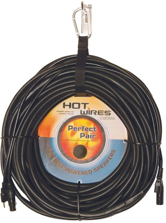 Hot Wires 25' Perfect Pair Powered Speaker Cable Assembly