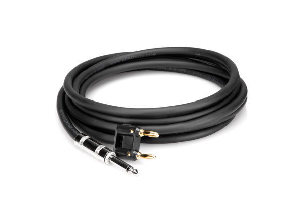 Hosa 1/4" to Bananna 50' Speaker Cable