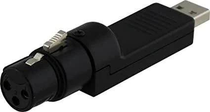 StageMaster - SMA-USB-XLRF - USB Record/Play Adaptor (SMA-USB-XLRF)