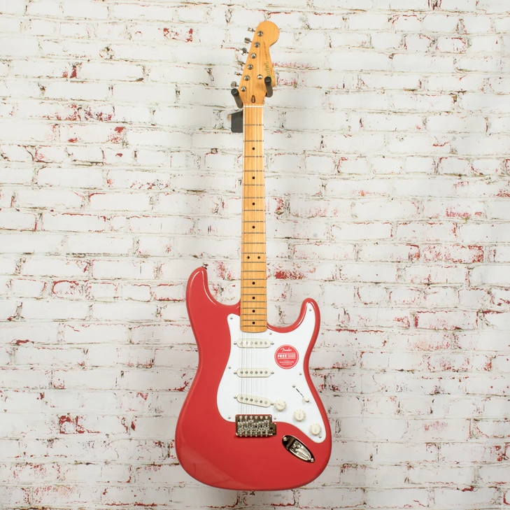 Squier Classic Vibe '50s Stratocaster, Maple Fingerboard, Fiesta Red