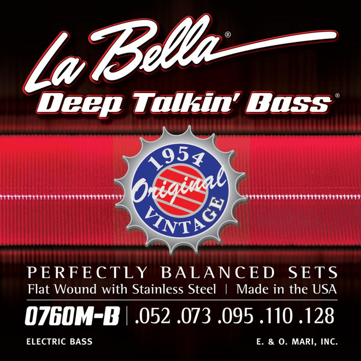 LaBella 0760M-B Deep Talkin' Bass, 1954 Originals, 5-String