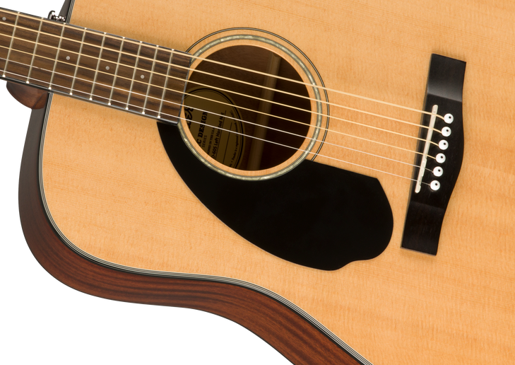 Fender - CD-60S - Left-Handed Acoustic Guitar -  Walnut Fingerboard - Natural