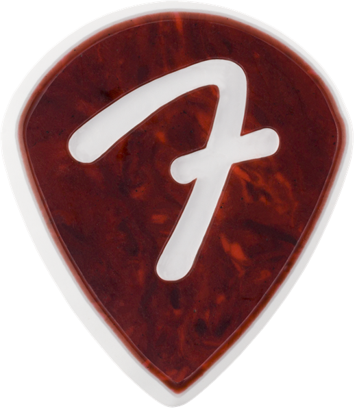 Fender - F Grip 551 Guitar Picks - Shell - 3 Pack