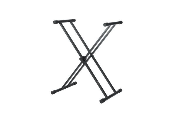 Gator - Frameworks: GFW-KEY-2000X - Deluxe "X" Style Keyboard Stand - Black