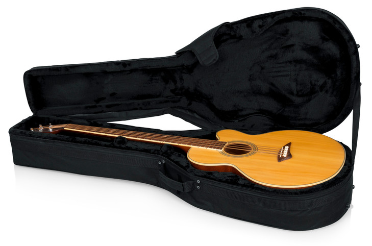 Gator - GL-AC-BASS - Acoustic Bass Guitar Lightweight Case - Black