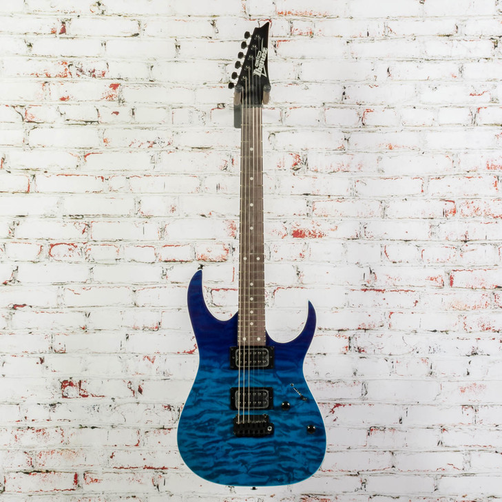 Ibanez GIO GRG120QASP Electric Guitar - Blue Gradiation