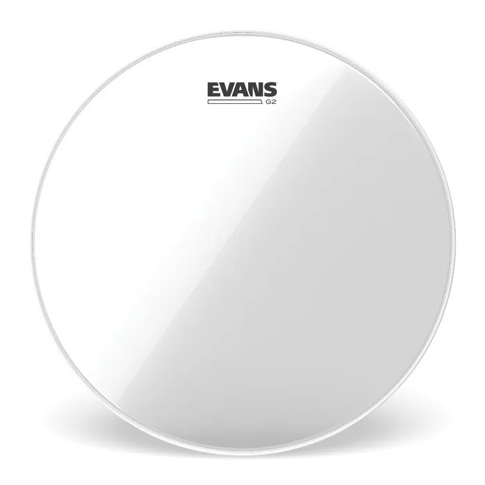 Evans by D'Addario - TT10G2 - G2 Clear Tom Drumhead - 10" (TT10G2)