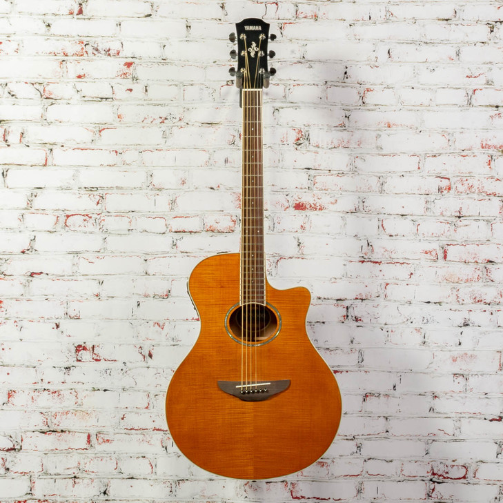Yamaha APX600FM Flame Maple Amber Acoustic-Electric Guitar