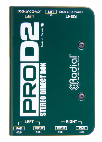 Radial ProD2 Passive Stereo Direct Box
