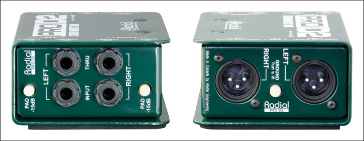 Radial ProD2 Passive Stereo Direct Box
