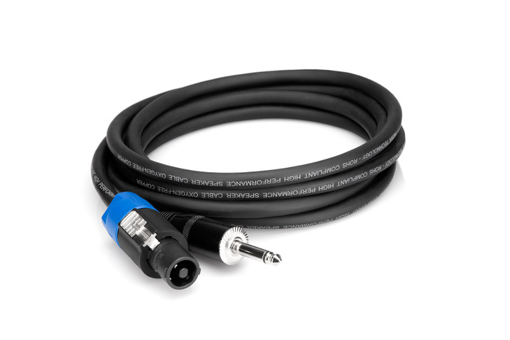 Hosa 1/4 TS 25ft Speaker Cable