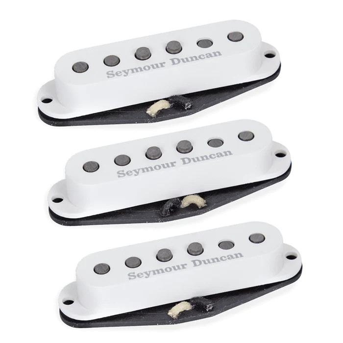 Seymour Duncan Set, Scooped Strat White