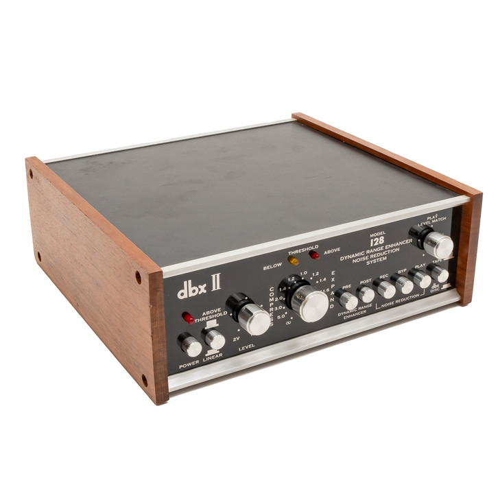 Vintage DBX Model 128 Dynamic Range Enhancer Noise Reduction System - w/ OG Box