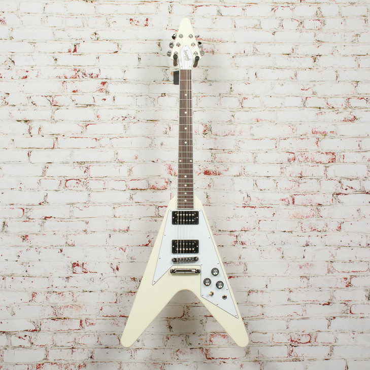 Gibson 70s Flying V - Classic White Electric Guitar