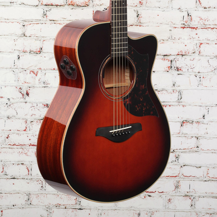 Yamaha AC3M ARE Acoustic-Electric Guitar (with Gig Bag) - Tobacco Sunburst