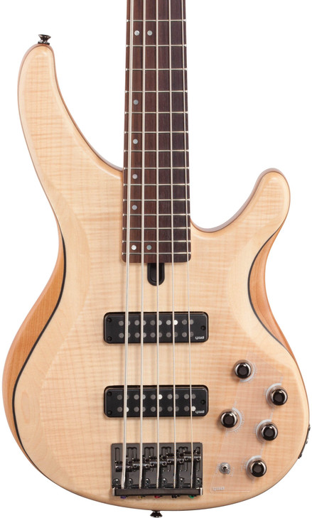 Yamaha TRBX605FM 5-string Bass Guitar - Natural Satin