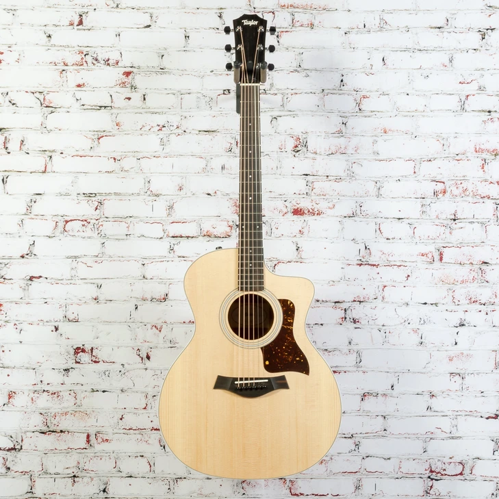 Taylor - DEMO 214ce-K - Acoustic-Electric Guitar - Natural - w/ Gigbag