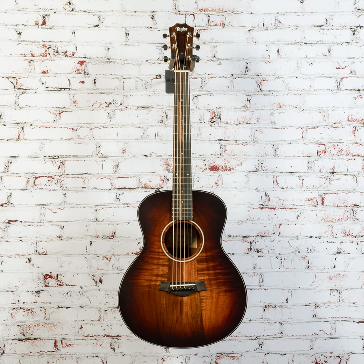 Taylor - GS Mini-e Koa Plus DEMO - Acoustic-Electric Guitar - Layered Koa - with  AeroCase (GS MINI-E KOA PLUS DEMO)
