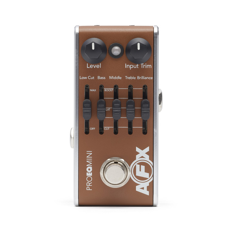 Fishman - AFX Pro - EQ Mini Acoustic Preamp & EQ Pedal