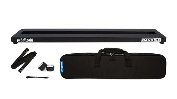 Pedaltrain - PT-NMAX-SC - Nano Max Pedalboard - 28” x 5.5” - w/ Deluxe Soft Case