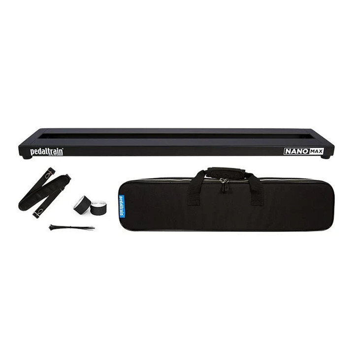 Pedaltrain - PT-NMAX-SC - Nano Max Pedalboard - 28” x 5.5” - w/ Deluxe Soft Case 